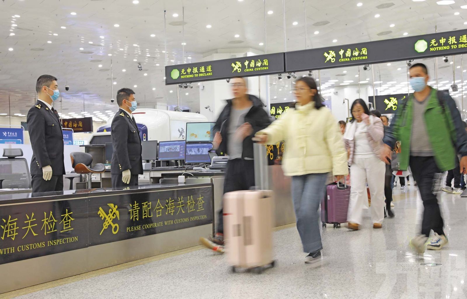 海關查驗與城軌安檢合二為一 經珠機城軌出島旅客只查驗一次