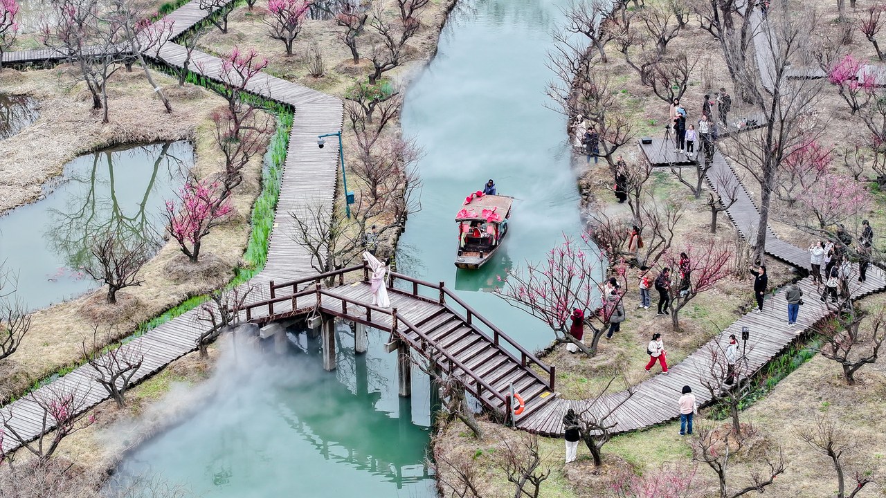 梅香灯影间，西溪解锁最江南的新春打开方式