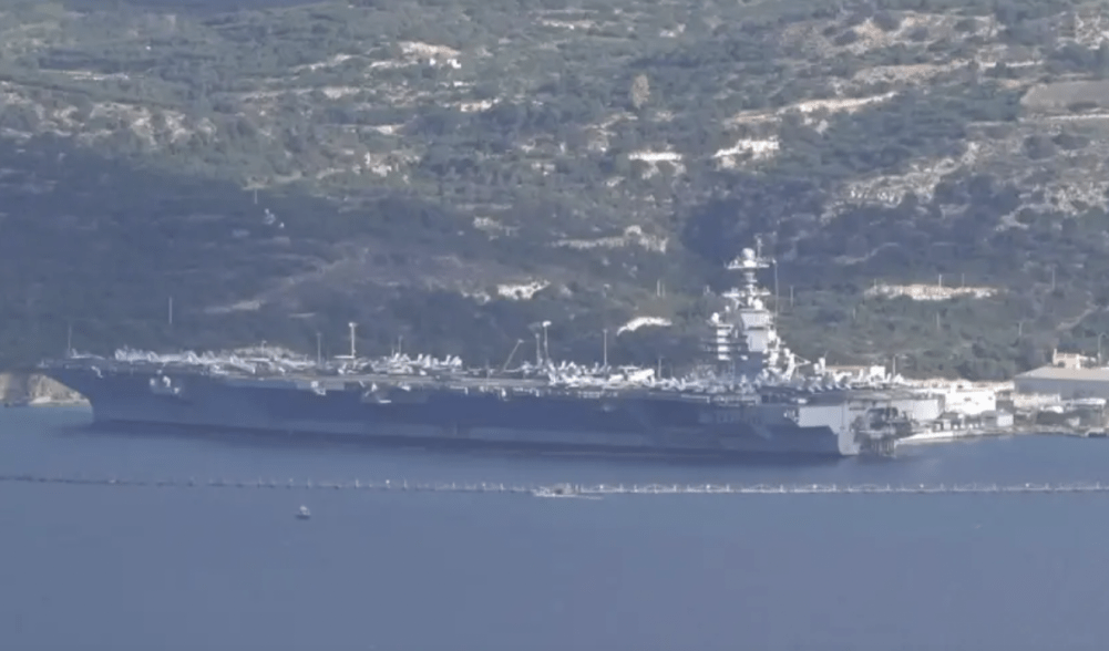 伊朗局勢｜美軍最貴航母“福特號”起火撤離戰區，美媒：揭技術與設計隱患