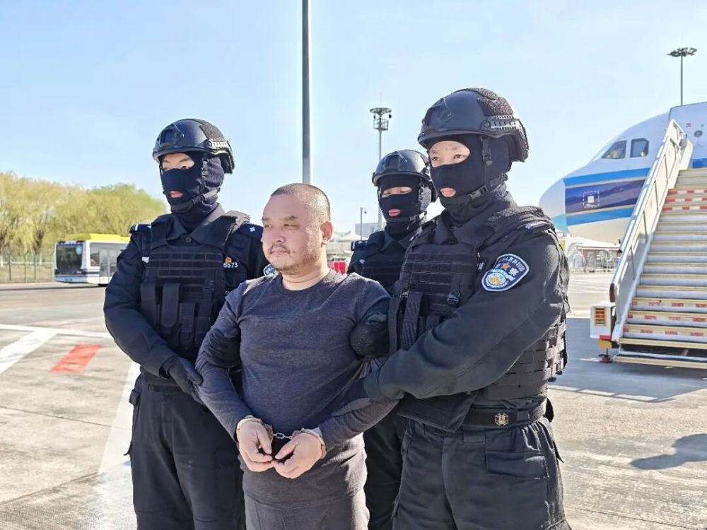 陳志犯罪集團成員李雄從柬埔寨押解回中國