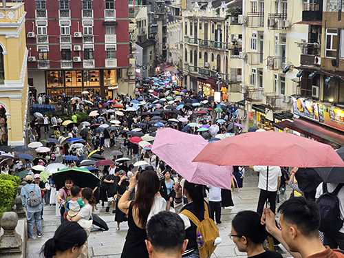 清明節 逾17萬人次旅客訪澳