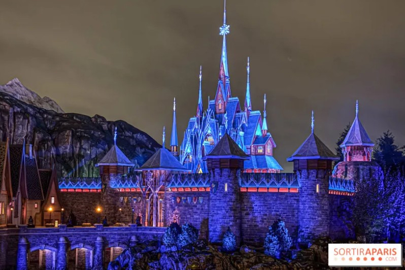 巴黎迪士尼新设园区“冰雪奇缘世界”开放 