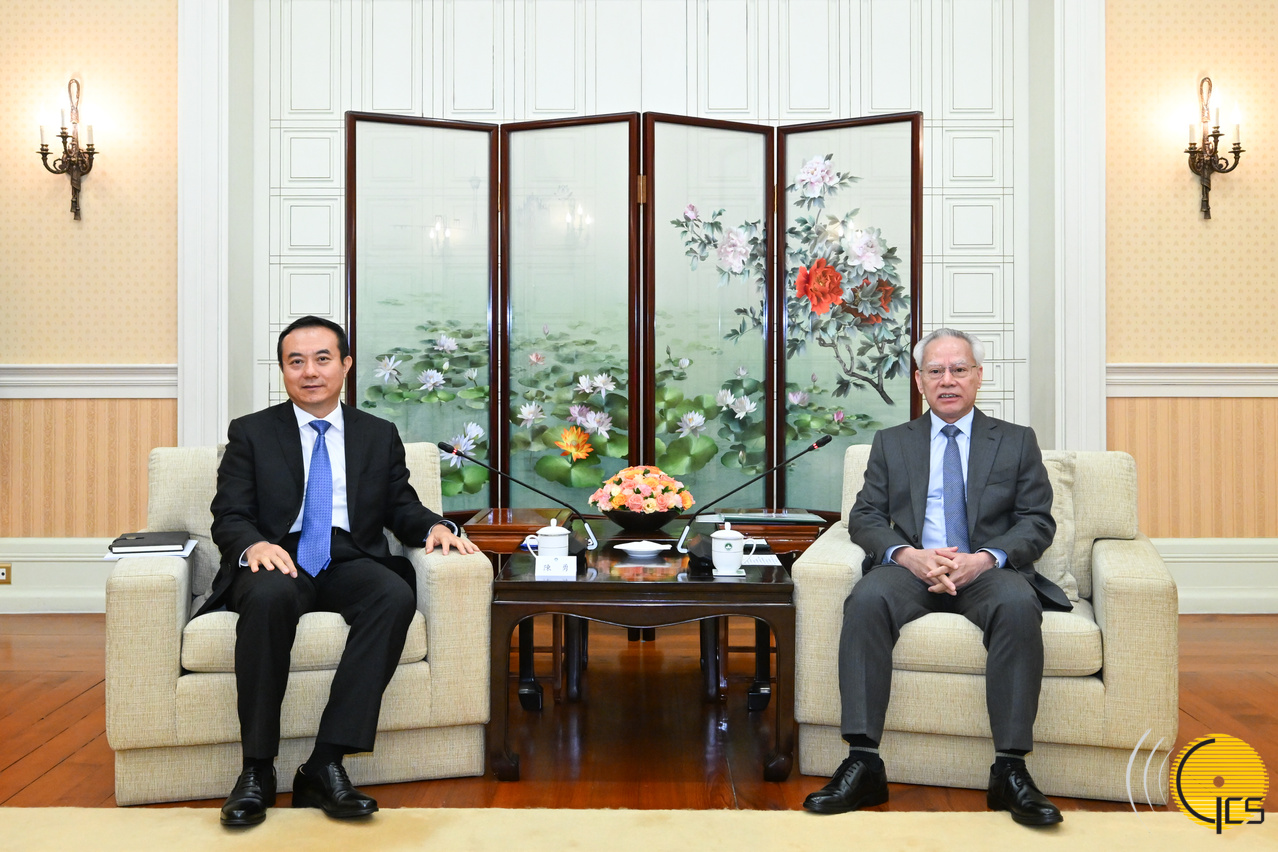 行政長官岑浩輝與珠海市委書記陳勇會面