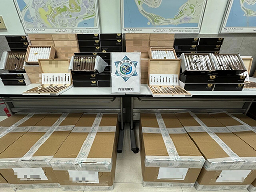 瞞報進口 內港查獲 海關緝450萬走私雪茄