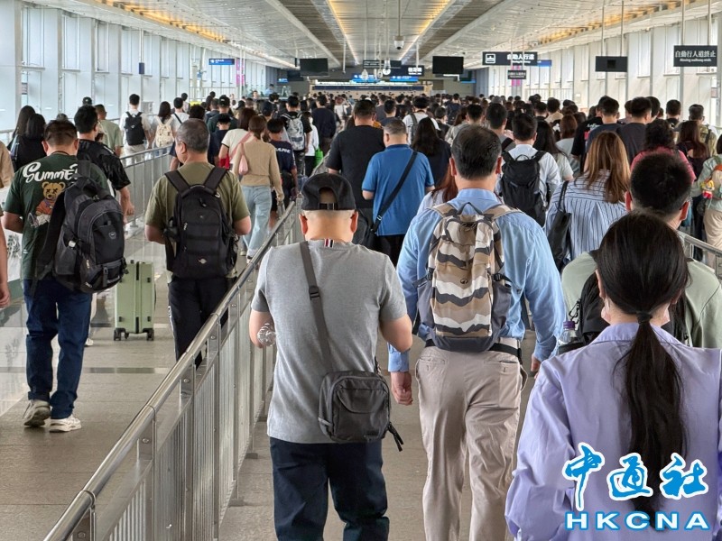 “五一”黃金周將有600萬人次進出香港