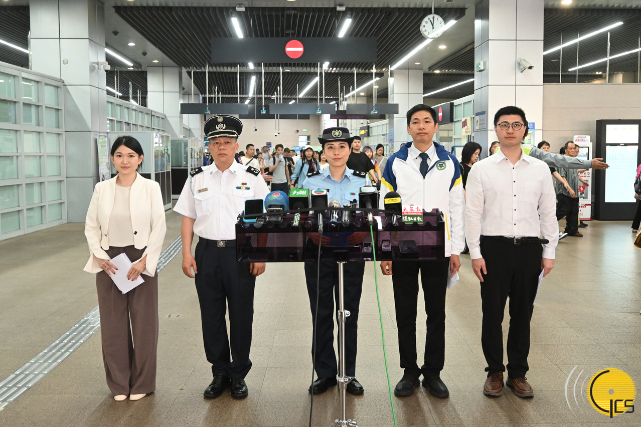 跨部門緊密部署迎五一長假大量旅客訪澳