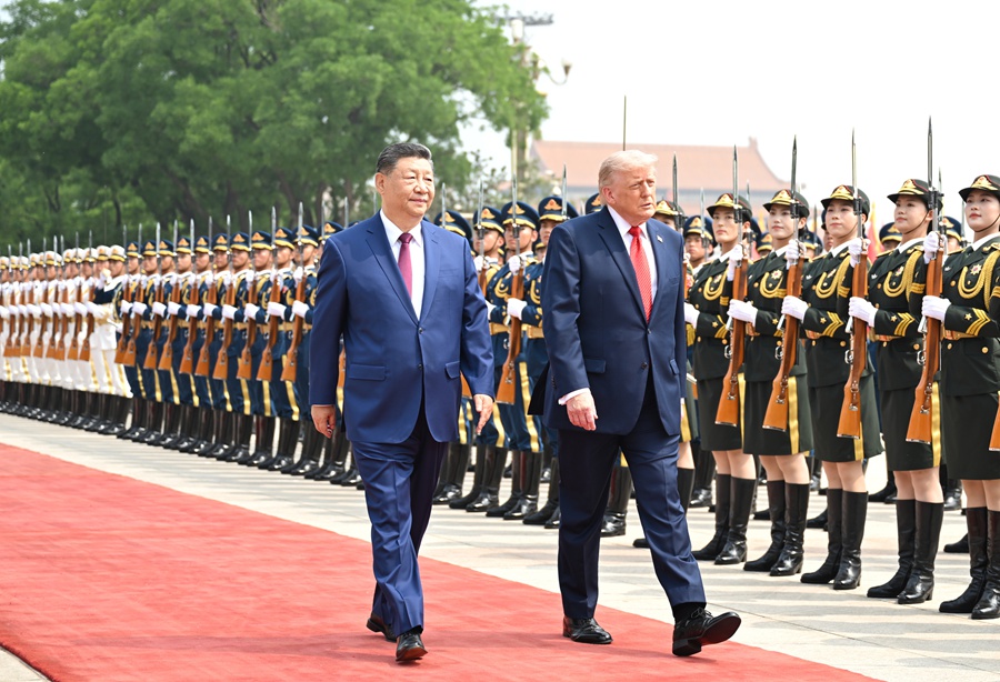 習近平同美國總統特朗普會談：讓2026年成為中美關係繼往開來的歷史性、標誌性年份