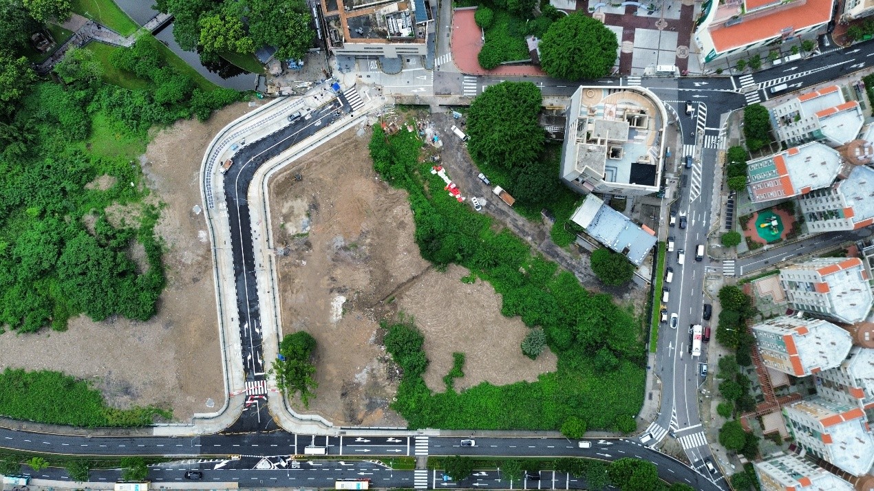 鄰近松樹尾新建道路9月9日上午10時開通 便利人車通行